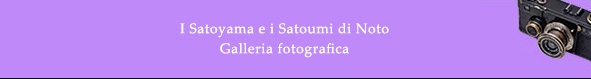 I Satoyama e i Satoumi Di Noto Galleria fotoGrafica