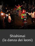 Shishimai (la danza dei leoni)